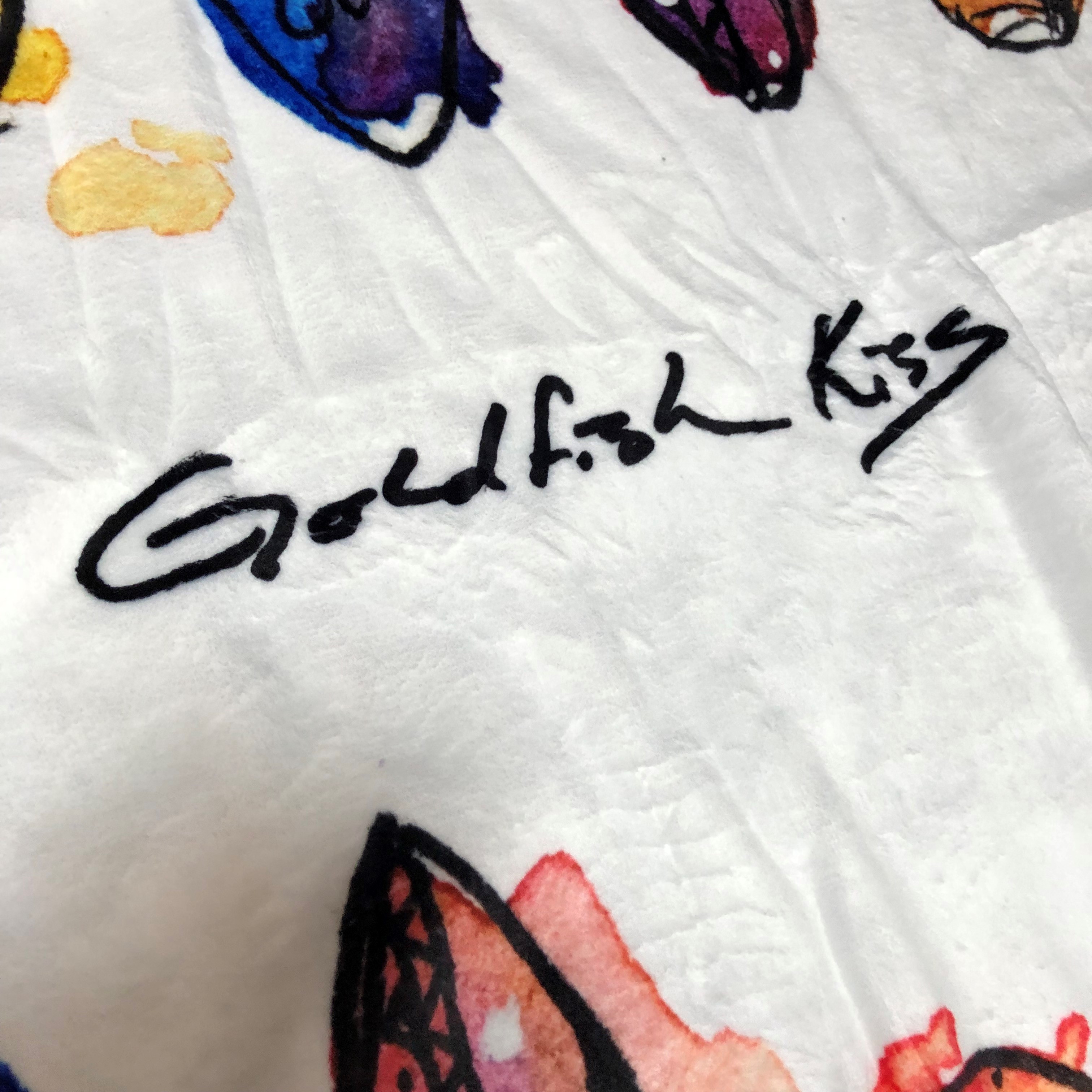 ブランケット　Goldfish kiss